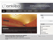 Tablet Screenshot of onleco.com